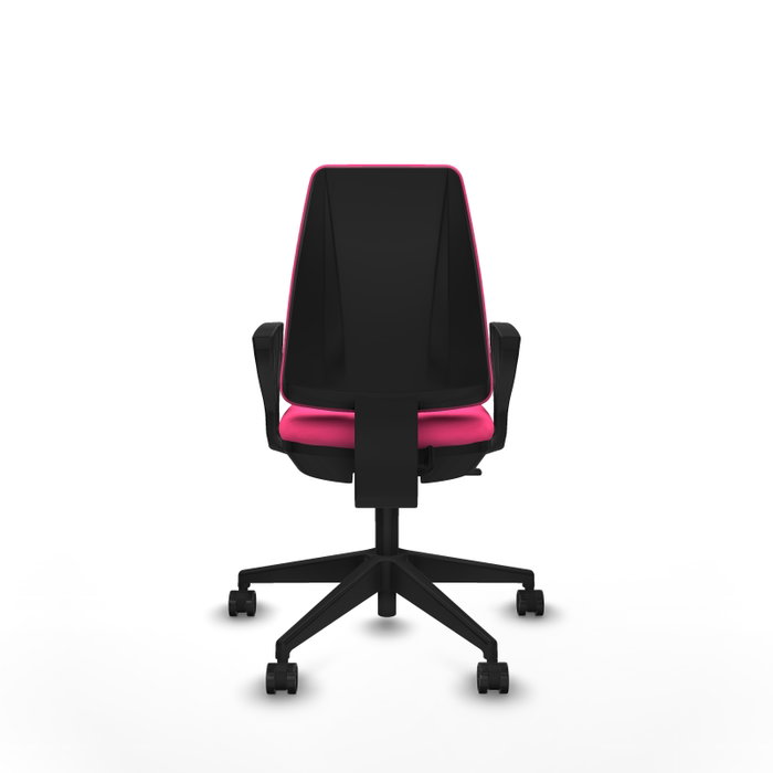 PIQUERAS Y CRESPO Silla de oficina Elche Rosa con mecanismo Contacto permanente básico PIQUERAS Y CRESPO Silla de oficina Elche Rosa con mecanismo Contacto permanente básico