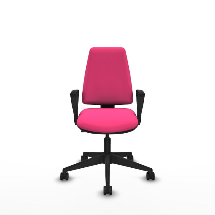 PIQUERAS Y CRESPO Silla de oficina Elche Rosa con mecanismo Contacto permanente básico PIQUERAS Y CRESPO Silla de oficina Elche Rosa con mecanismo Contacto permanente básico
