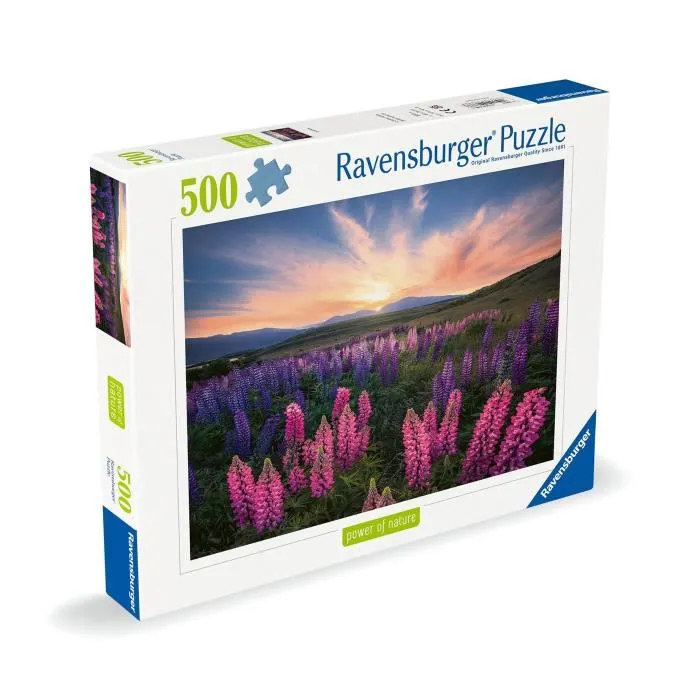 Ravensburger Puzzle de 500 piezas Los altramuces (Edición Naturaleza), Edad 12, 12000688