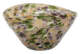 DKD Home Decor Centro de Mesa de Cristal Multicolor