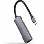 Nanocable Adaptador USB-C 3.1 a RJ45 con PD 100W, Gris