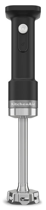 Kitchenaid 5KHBRV05BM Batidora de Mano Inalámbrica GO, Negra Mate con Accesorios (Sin Batería)