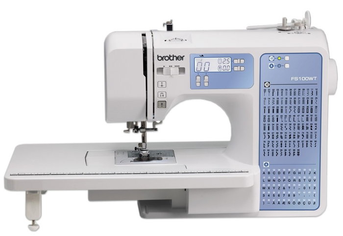 Brother FS100WT Máquina de coser electrónica blanca