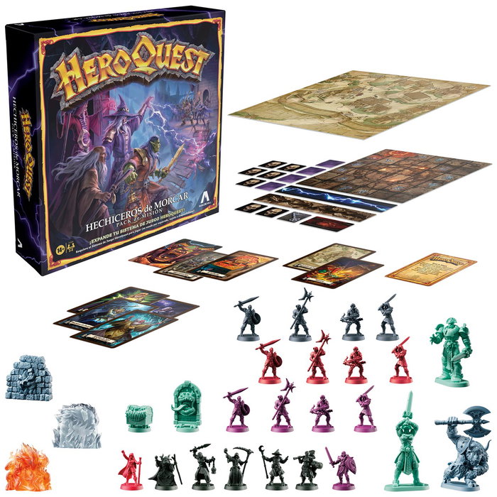 Hasbro HeroQuest: Hechiceros de Morcar Pack de Misión Hasbro HeroQuest: Hechiceros de Morcar Pack de Misión