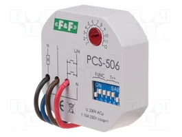 F&F Relé de tiempo analógico 230VAC 10A