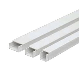WOLFPACK LINEA PROFESIONAL Canaleta Adhesiva Con Tapa 7x12 mm x 2 m