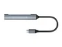 Equip 128962 Hub USB-C de 5 Puertos con PD 100W - 1x USB-C + 2x USB-A 3.0 + 2x USB 2.0 - 5 Gbps - Aluminio Plateado