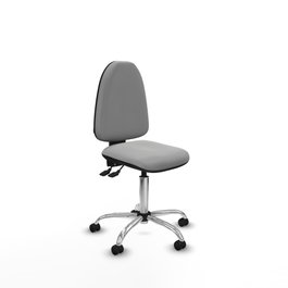 PIQUERAS Y CRESPO Silla de oficina Aýna Gris claro sin brazos
