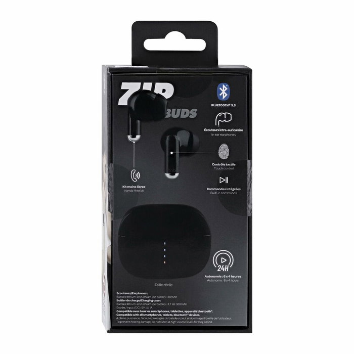 TNB ZIP 2 Auriculares inalámbricos in-ear TWS Negros