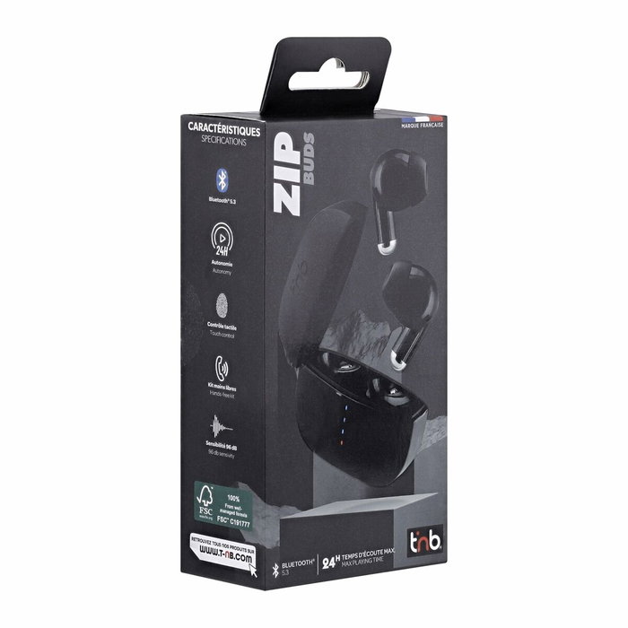 TNB ZIP 2 Auriculares inalámbricos in-ear TWS Negros