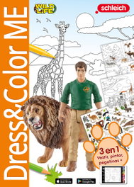 BOOK'N'APP VIDA EN LA SELVA. (MINI DRESS & COLOR ME)