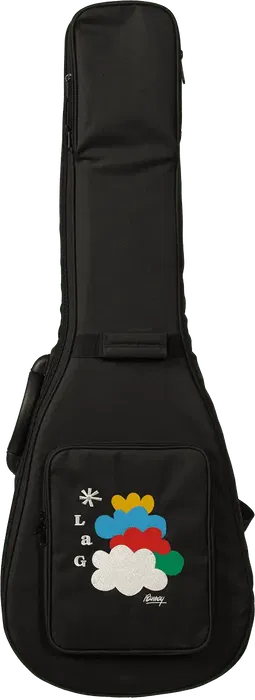 LAG Guitarra Acústica Parlor Electro Signature Vianney Lag Natural Caoba Abeto Engelmann Barniz Satinado