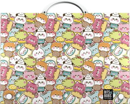 GRAFOPLAS DISEÑO Maletín PP B&B Kawaii 35x25x4cm