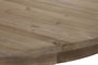 DKD Home Decor Mesa Redonda Comedor Shabby 140 x 76 x 140 cm Madera Reciclada y Abeto