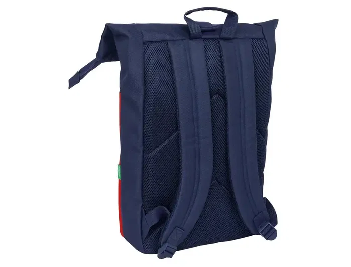 Safta Mochila con Solapa para Portátil 15,6'' Benetton Flag