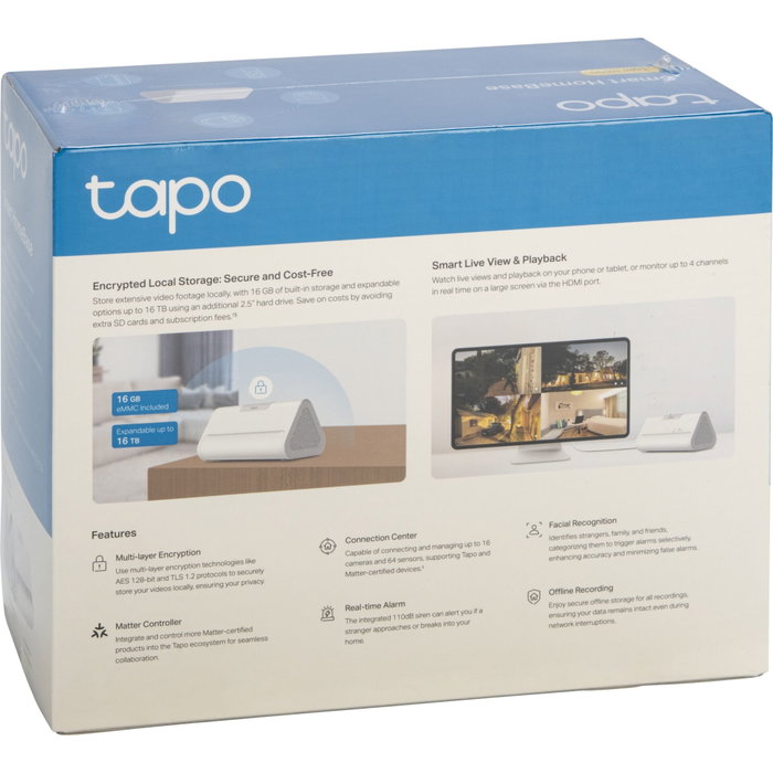 TP-Link Tapo H500 Smart-Hub Blanco