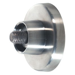 HERRAJES ALK Soporte Tubo Pared D65 Cabine Inoxidable Acero Inoxidable AISI 304 Mate