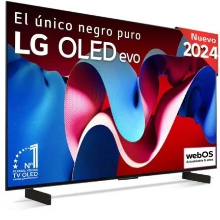 LG OLED42C45LA TV OLED evo AI C4 42" 4K UHD Smart TV webOS 24, 144Hz Gaming, Dolby Vision Atmos LG OLED42C45LA TV OLED evo AI C4 42" 4K UHD Smart TV webOS 24, 144Hz Gaming, Dolby Vision Atmos