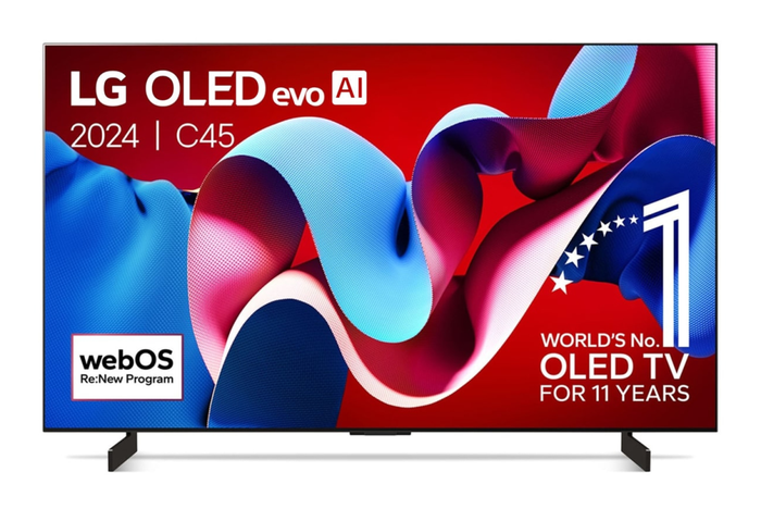 LG OLED42C45LA TV OLED evo AI C4 42 pulg. 4K UHD Smart TV webOS 24