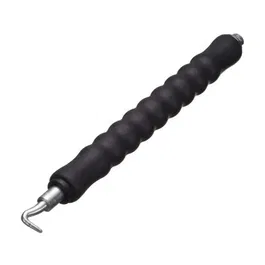 Nature Alambre Retorcido Automático Mango de Goma Acero Galvanizado H30 cm L16 cm x Ø1 mm