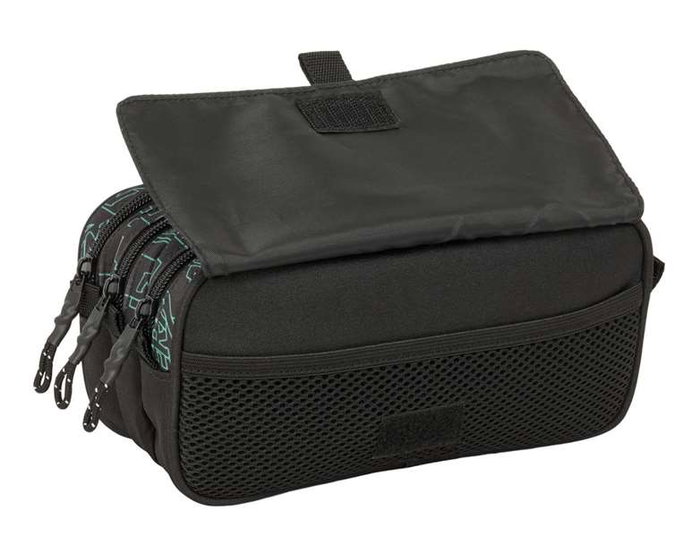 Portatodo Triple Nerf Game Negro 21,5 x 10 x 8 cm