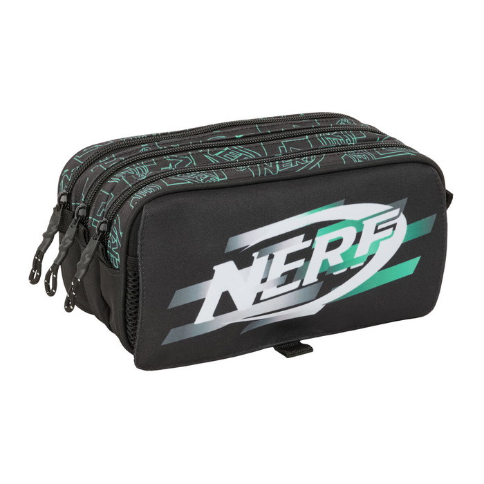 Portatodo Triple Nerf Game Negro 21,5 x 10 x 8 cm Portatodo Triple Nerf Game Negro 21,5 x 10 x 8 cm