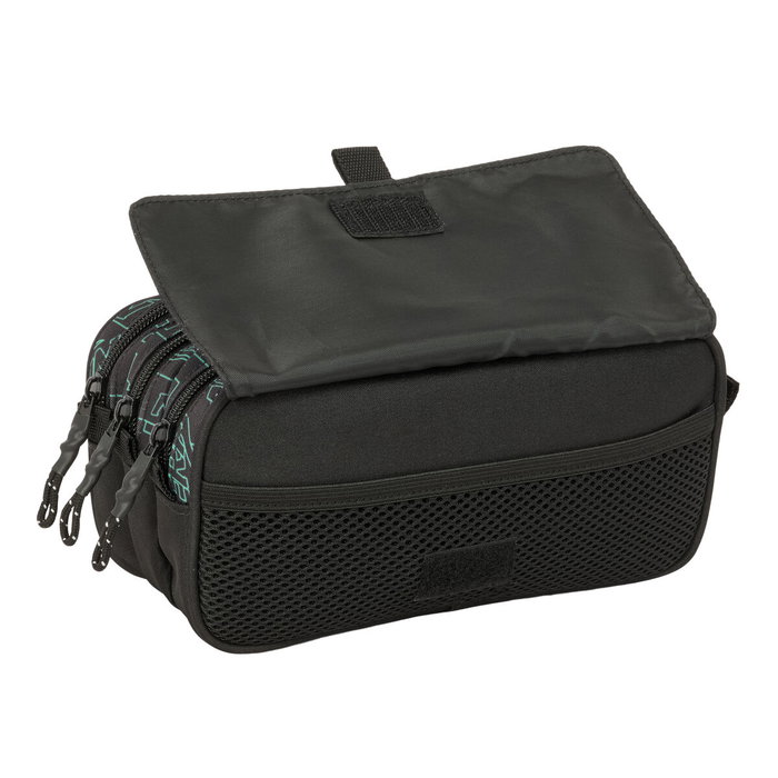 Portatodo Triple Nerf Game Negro 21,5 x 10 x 8 cm Portatodo Triple Nerf Game Negro 21,5 x 10 x 8 cm