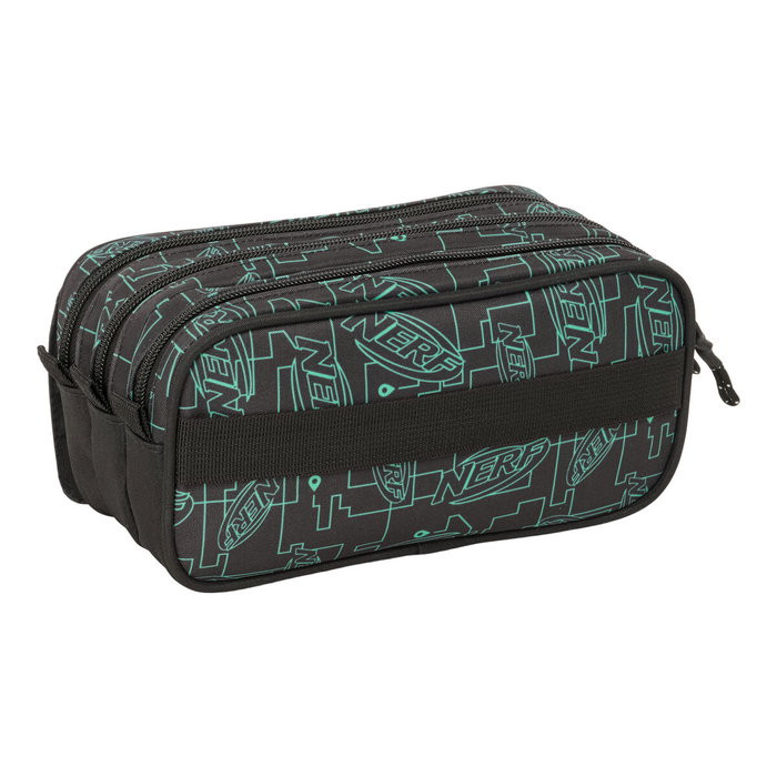 Portatodo Triple Nerf Game Negro 21,5 x 10 x 8 cm Portatodo Triple Nerf Game Negro 21,5 x 10 x 8 cm