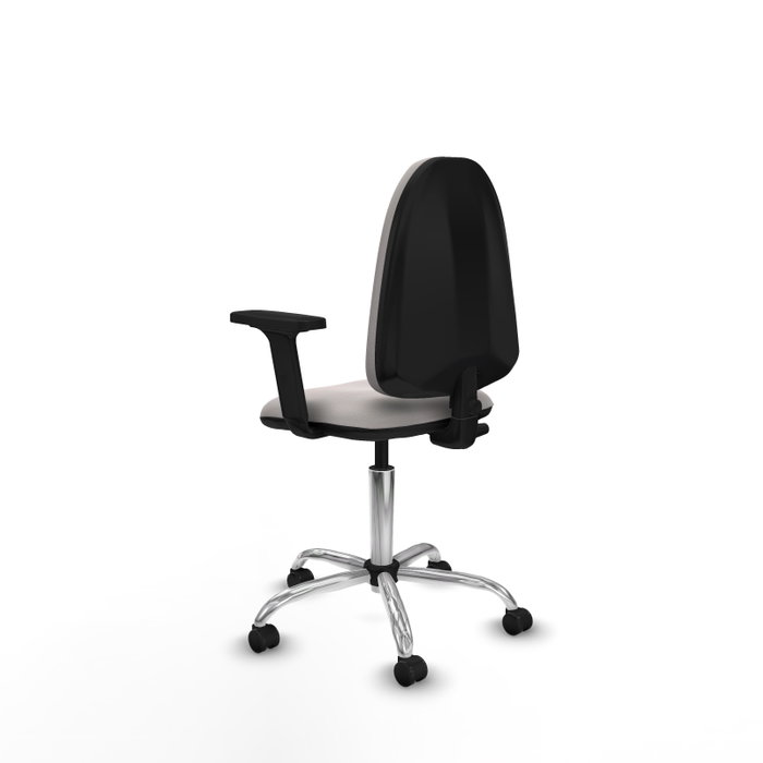 PIQUERAS Y CRESPO Silla de oficina Aýna Blanco con Brazos 2D PIQUERAS Y CRESPO Silla de oficina Aýna Blanco con Brazos 2D
