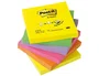 Post-it Bloc de Notas Adhesivas Quita y Pon Z-NotesUltra Intenso Pack 6 Blocs Surtidos 76x76 mm