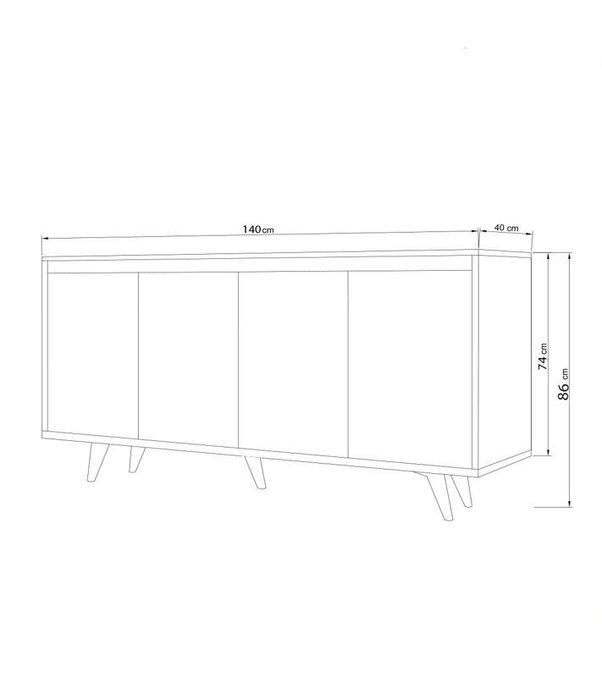 Hanah Home Consola Travertino 140cm Ancho x 86cm Alto, Tablero Partículas Melamina, Múltiples Estantes Hanah Home Consola Travertino 140cm Ancho x 86cm Alto, Tablero Partículas Melamina, Múltiples Estantes