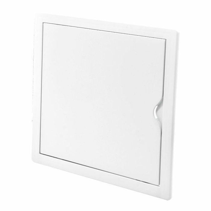 Edm Tapa de registro cuadrada empotrable ABS 20x20cm blanca Edm Tapa de registro cuadrada empotrable ABS 20x20cm blanca