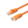 MicroConnect Cable UTP CAT6A 30m Naranja LSZH para Redes 10Gbit y 500Mhz