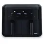 Hkoenig Freidora sin aceite FRY900 - Capacidad 9 L (Doble tanque 4.5 L) - 8 programas de cocción - 2400 W