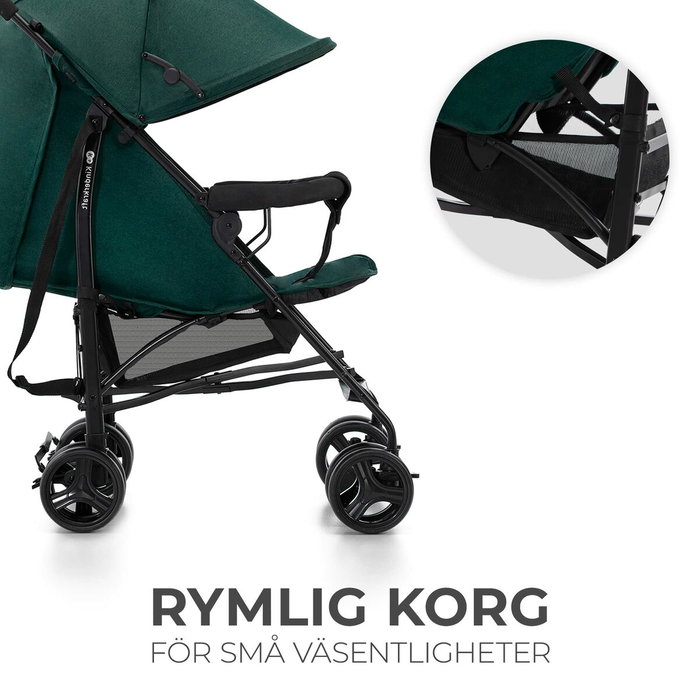 Carro de Paseo para Bebé Kinderkraft KSTIK000GRE0000 Verde 1 Pieza