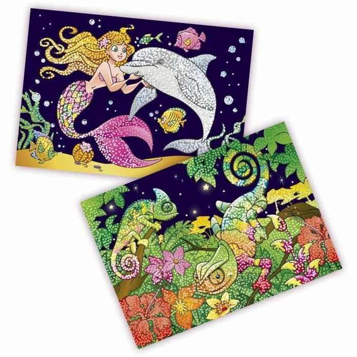 Lansay Pixelo Coloring game Caja de metal Mixta
