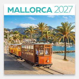 TRIANGLE POSTALS Calendario de pared 2027 Mallorca-2 (Port de Sóller) 30x30 cm