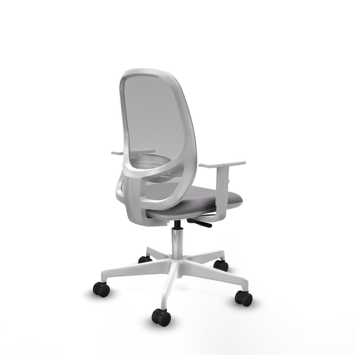 PIQUERAS Y CRESPO Silla de oficina Cilanco Gris con mecanismo Sincro
