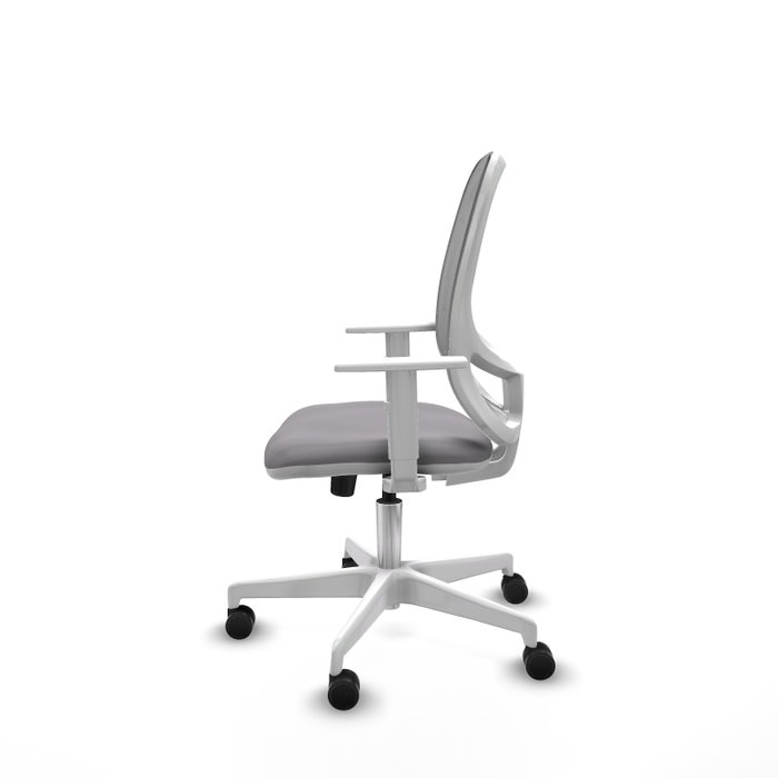 PIQUERAS Y CRESPO Silla de oficina Cilanco Gris con mecanismo Sincro