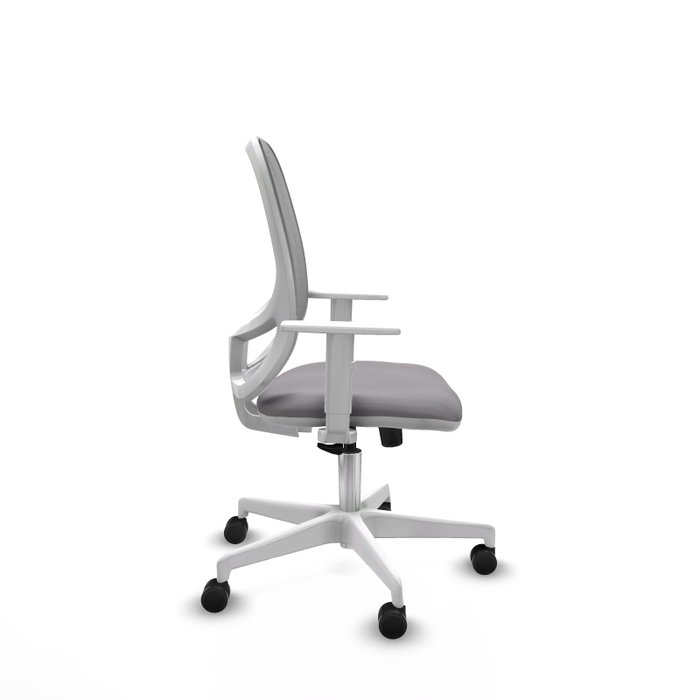 PIQUERAS Y CRESPO Silla de oficina Cilanco Gris con mecanismo Sincro