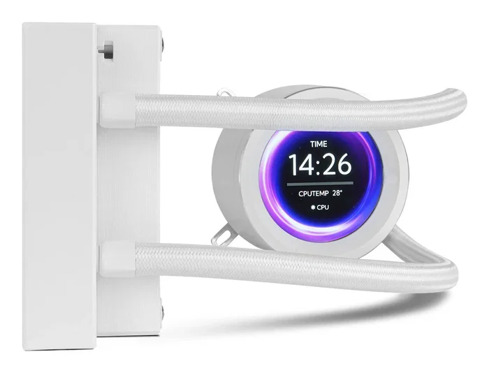 NOX Hummer X-240 LCD Blanco 240mm