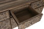 DKD Home Decor Buffet de Teca Reciclada y Coco Cocoshell 24