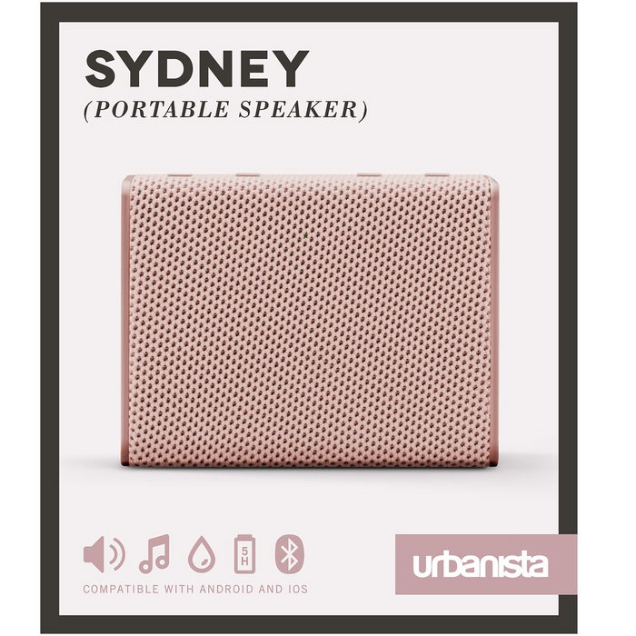Urbanista Altavoz Bluetooth Sydney Rose Gold