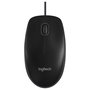 Logitech B100 Ratón Óptico USB Negro