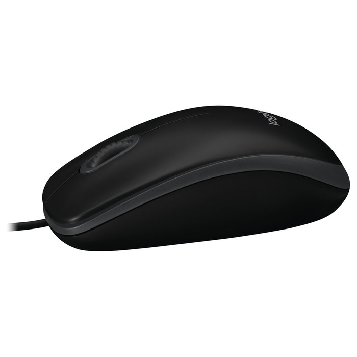 Logitech B100 Ratón Óptico USB Negro