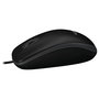 Logitech B100 Ratón Óptico USB Negro