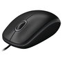 Logitech B100 Ratón Óptico USB Negro