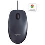 Logitech B100 Ratón Óptico USB Negro