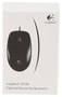 Logitech B100 Ratón Óptico USB Negro