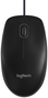 Logitech B100 Ratón Óptico USB Negro